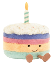 Amuseables Rainbow Birthday Cake